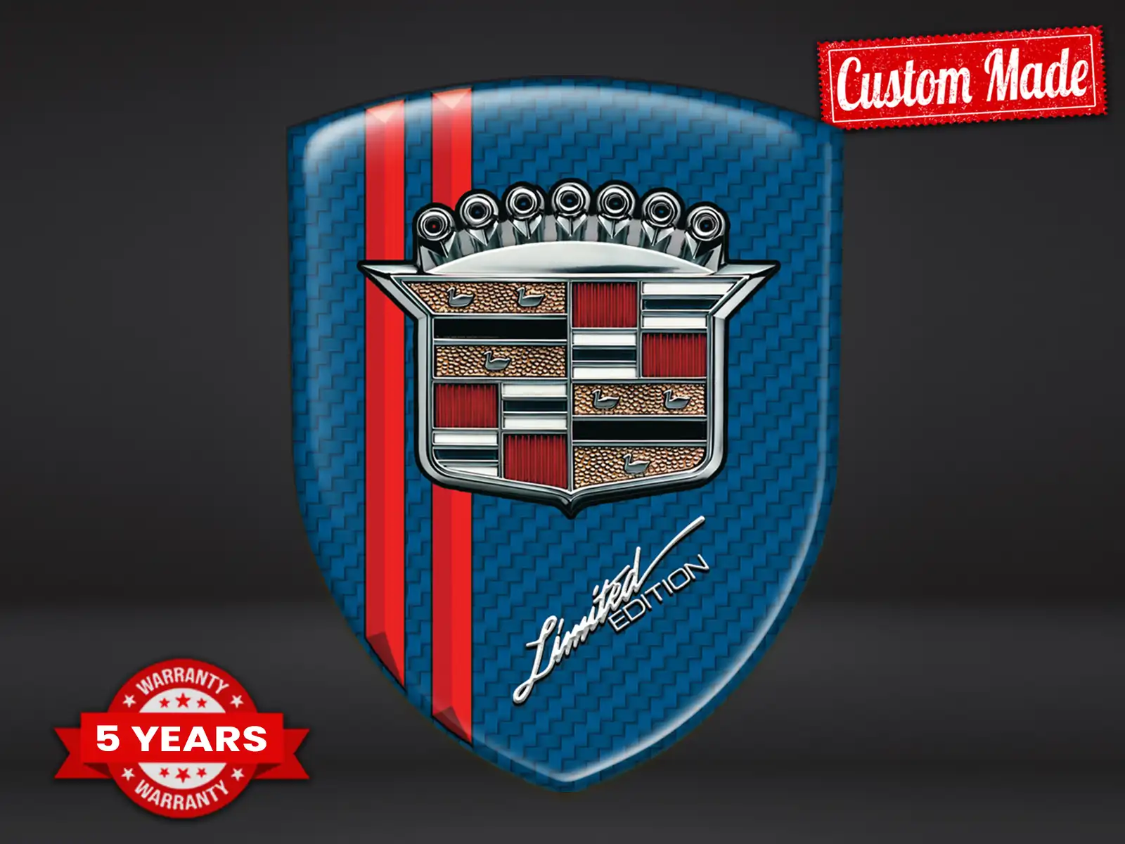 Cadillac Autoaufkleber Tuning Stern Professionell